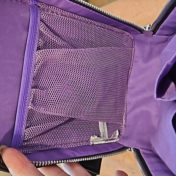 Disney's Haunted Mansion crossbody bag magnetic closure zipper inside pockets - Picture 3 of 8